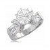 2.90 CT Ladies Round Cut Diamond Engagement Ring High Quality Diamonds